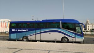 autobus aparcado calle